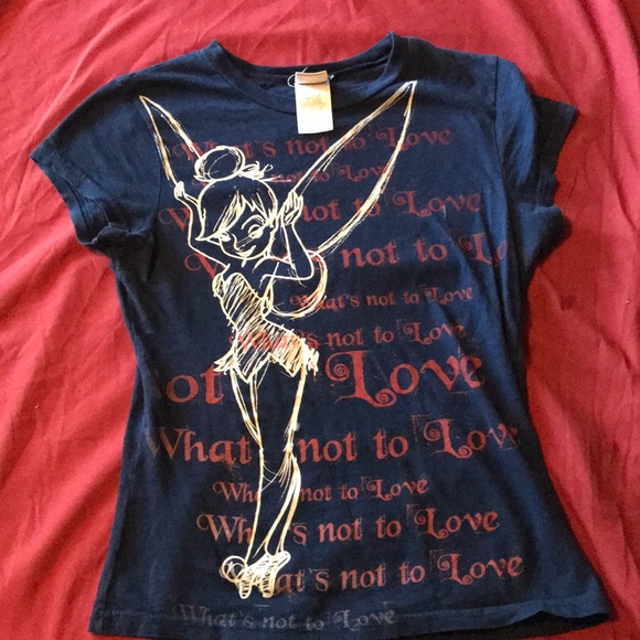 Blue tinkerbell shirt - Picture 1 of 3